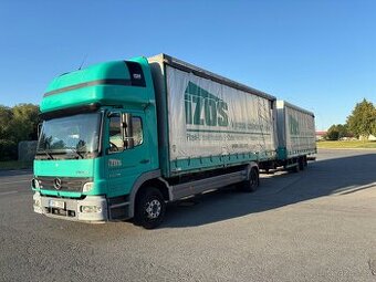 Mercedes-Benz atego 1529 velkoobjemová souprava 2 kusy