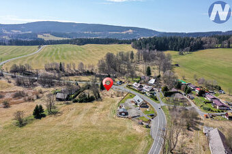 Stavební pozemek 2 432 m² na Šumavě – Jesení u Čachrova