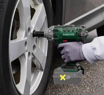 Aku ráz utahovák Parkside v kufru