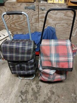 Nakupni taska na koleckach - 100 Kc/kus