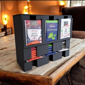 Moderní organizér a dávkovač čaje 3D