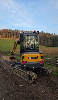 minibagr XCMG XE27E, 2,8t - 2023, 480mth, v záruce