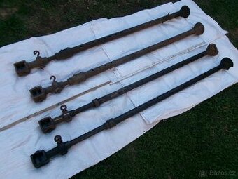 prodám - Sada vysouvacích podpěrných tyčí /stanové - cvičebn