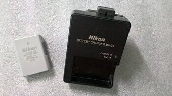 Nabíječka Nikon MH-24 a baterie Nikon EN-EL14a