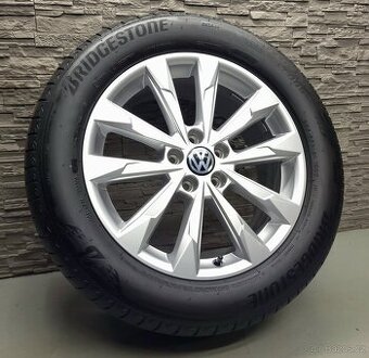 18" Originál Audi Q3 Tiguan Kodiaq 5x112 pneu Bridgestone
