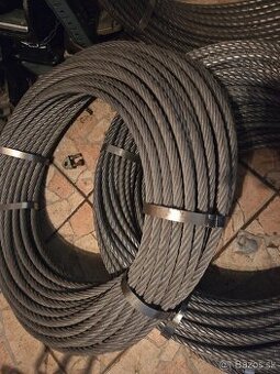 Prodam nové oceľové lano 14mm