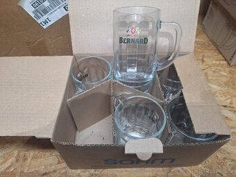 Prodám nové sklenice Bernard