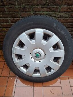 Plech disky Octavia 5x112 zimní pneu