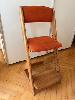 Dětská rostoucí židle, polstrovaná