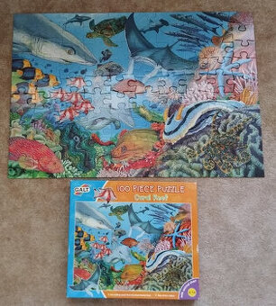 Puzzle MAXI Korálový útes (100 dílků) – v pěkném stavu