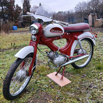 Stadion S23 po renovaci,replikové díly