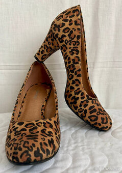 Leopardí lodičky Graceland – vel. 39