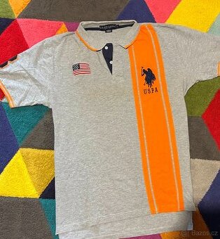 US POLO ASSN    PÁNSKÉ  bavlněné krásné tričko l(l-xl)💪🏽