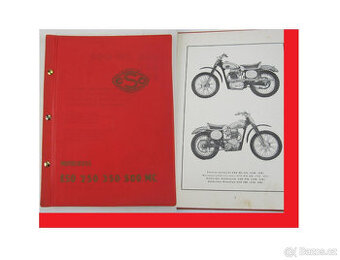 Koupím originál katalog náhradních dílu ESO MC 250, 350, 500