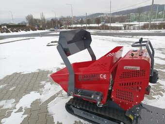 Pásový minidumper / motorové kolečko 500 kg, diesel 6HP