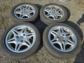 Prodám alu kola Smart 15", letní pneu 175/55/15, 145/65/15
