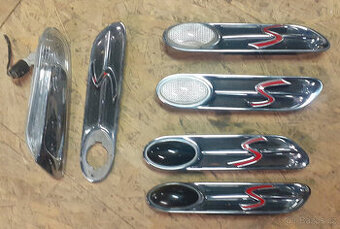 Mini Cooper S - Mřížky do blatníků s logem S