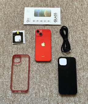 Apple Iphone 14 - 128GB - RED - VELMI PĚKNÝ STAV