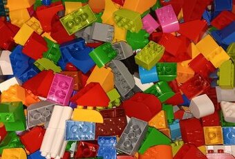 Lego duplo kostky 1kg