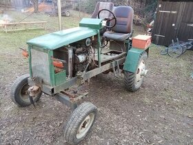 Traktor domácí výroby, malotraktor - 1