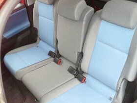 Zadní sedadla Škoda Roomster FL., modrý typ, TOP stav i kusy