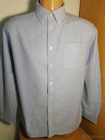 Pánská modrá košile/M/2x53cm