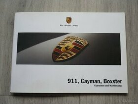 Servisní knížka Porsche 911/Turbo/GT3,Cayman,Boxter