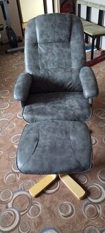 Otočné relaxační polohovací křeslo
