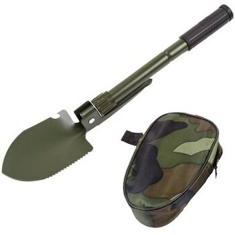 Multifunkční vojenská skládací lopata/krumpáč (nová)