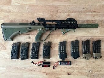 AUG AEG + warhead motor