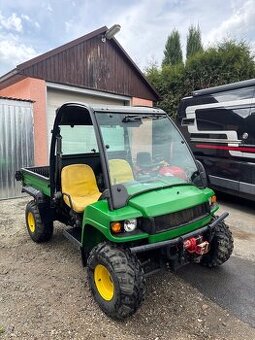 John Deere Gator, diesel, naviják, pluh na sníh