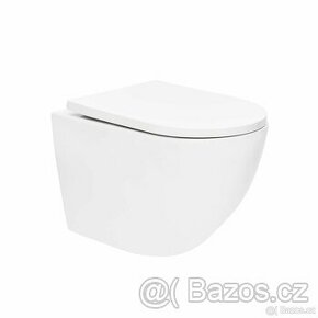 NOVINKA - vírové WC s prkénkem softclose závěsné SAT
