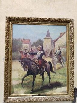 STAROŽITNÝ OBRAZ - ALEXIS VAUTIER