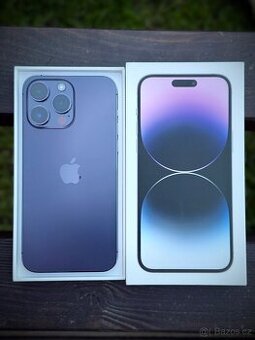 iPhone 14 Pro Max, Deep Purple, 128GB, Top Stav