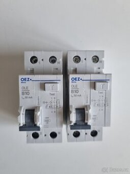 OEZ proudový chránič OLE-10B-1N-030AC