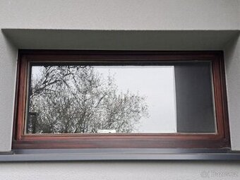 Dřevěná okna 120x60 3ks - 1