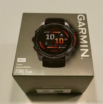 Garmin Fenix 8 AMOLED 51mm REZERVACE do 28.5.