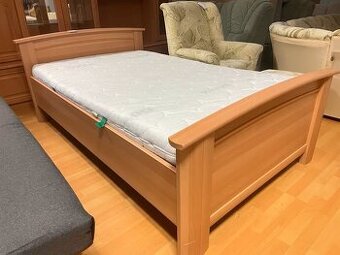 Postel jednolůžková 200x120 cm - matrace a rošt
