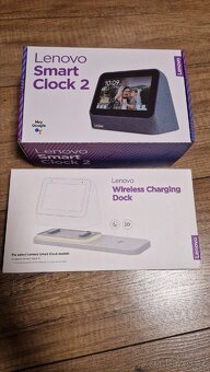 Lenovo Smart Clock 2 +Wireless dock - 1