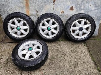 Alu litá kola R13 s pneumatikami 165/70