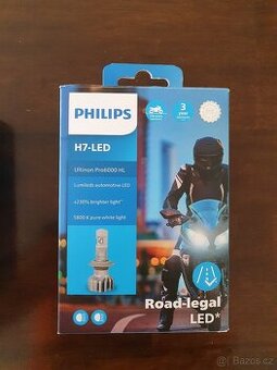 LED žárovka Philips Ultinon Pro6000 moto H7