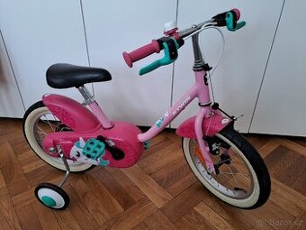 Dětské dívčí kolo B-TWIN vel 14" v super stavu
