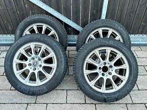 Sada 4x zimní kola - 8mm 205/60 R16 + Disky Mercedes 5x112