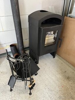 Nová krbová kamna Wamsler Comfort II vč. skla pod kamna