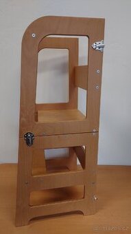 Prodám novou učící věž barva dub světlý