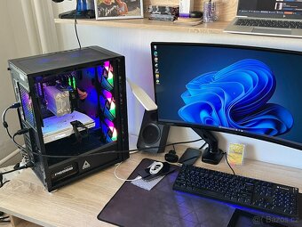 Herní PC, RTX 3070, Ryzen 5, 32GB RAM, 500 SSD, 1000 HDD