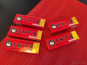 Krém anestetický TKTX červený 40% Umrtvovací mast