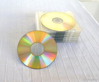 Prázdná CD Verbatim ve slim obalech 10 kusů - 1