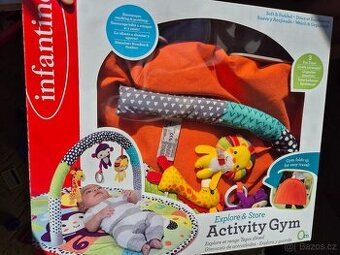 Hrací deka s hrazdou Zoo