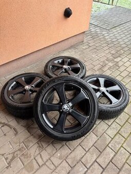 Orig. Zimní vw alu kola R17 205/50/17